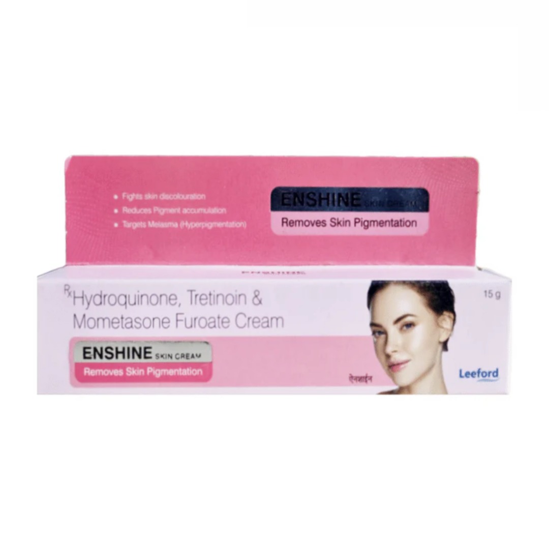 Enshine Skin Cream Removes Skin Pigmentaion